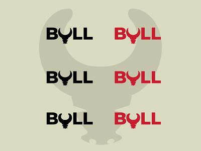 Bull branding bull bull concept bull head bull head logo bull ideas bull logo design graphic design illustration lettermark logo typography vector