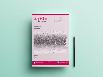Letterhead 3d branding brochure design graphic design ill illustration letterhead photoshop vector