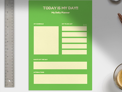 My Daily Planner Design by Sha
