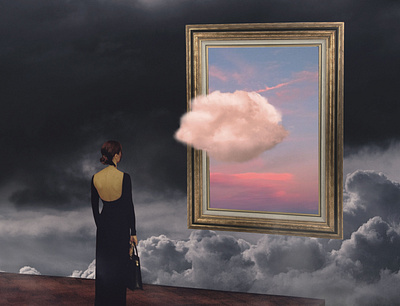 Cloud in painting art dark design fantasy illustration logo photomanipulation photoshop surreal taiwan 台灣 影像合成 藝術 超現實