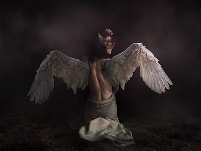 Angels Cry art dark dribbble fantasy girl photomanipulation photoshop surreal taiwan