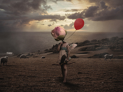 Death Angel art dark dribbble fantasy kids photomanipulation photoshop surreal taiwan