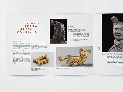 Asian Art Museum Exhibition Brochure art asian brochure exhibition mockup museum