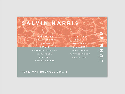 Funk Wav Bounces Vol. 1 | Album Flyer Redesign