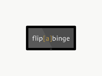 flip[a]binge Secondary Logo