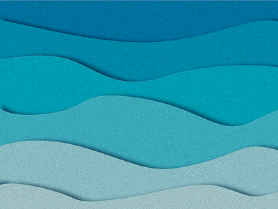 Blue Wave Abstract Background