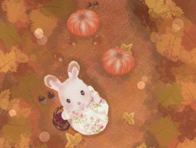 A Sylvanian in Autum Forest