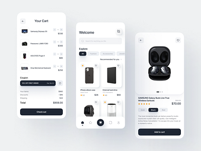 E-Commerce App Interface