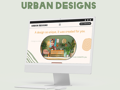 Urban Designs Web Design Concept colorful figma design interior design concept web design web design concept website design