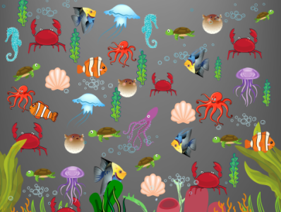 Under The Sea design illustration vector