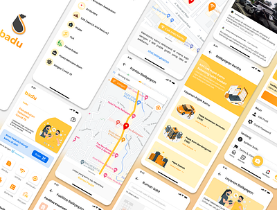 BADU - Balikpapan Digital Urban City app design ui ux