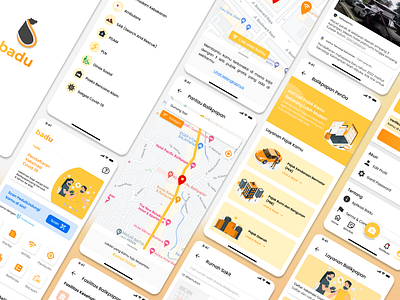 BADU - Balikpapan Digital Urban City app design ui ux