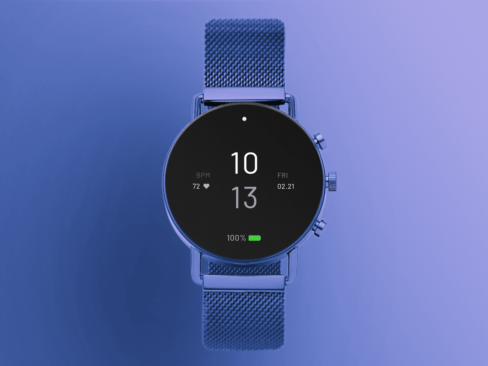 Wear OS App Menu Interaction android android wear animation app circular design framer gesture google interaction motion motion design touch ui ux watch watch app watch face watch ui wearable