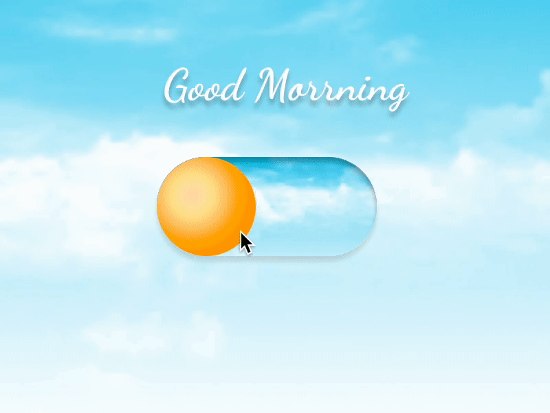 Daily UI #015 - On/Off Switch : Day/Night Switch