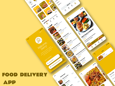 Food Delivery App delivery food food app food web gofood uiux