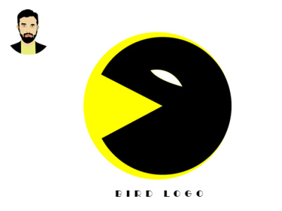 BIRD LOGO flat logo logo minimalist logo
