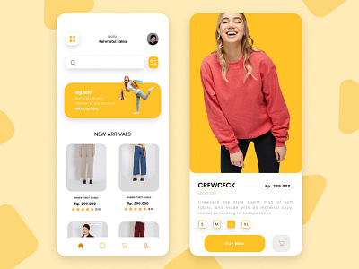 Online Store app appdesign branding design onlinestore typography ui uidesign uiux ux