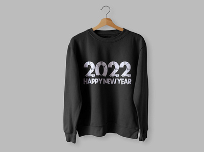 Typography T-Shirt Design 2022 2022 branding colorful corporate design graphic design graphics happy new year illustration logo minimal modern new year red t shirt typography typography t shirt design ui ux vector
