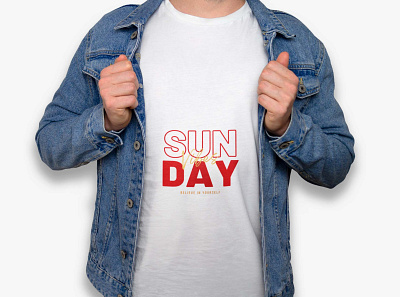 Holiday Typography T-Shirt Design app branding colorful corporate design graphic design graphics holiday icon illustration logo minimal modern red sunday t shirt typography ui ux vector