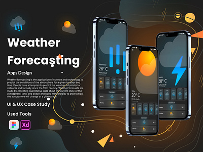 Weather Forecast app UI Design