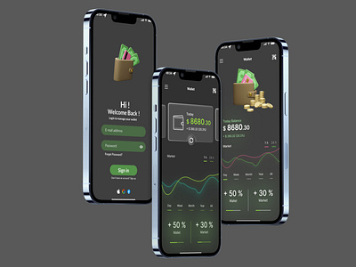 Wallet  App UI UX DESIGN