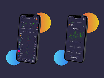 Cryptocurrency Apps UI UX Design