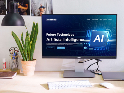 Artificial intelligence Web design