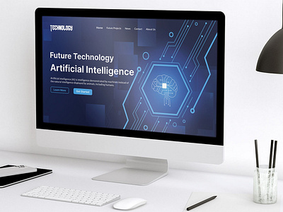 Artificial intelligence Web design 3