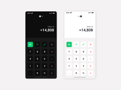 Calculator UI Design 1