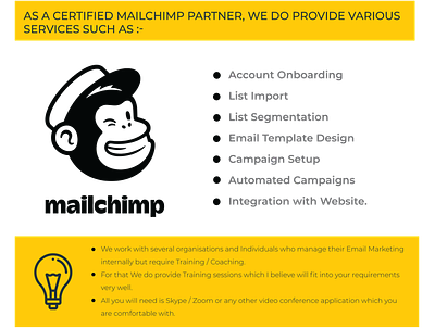 Hire a Mailchimp Trainer to jack up your Email Game by Mailchim emailmarketing marketingservices