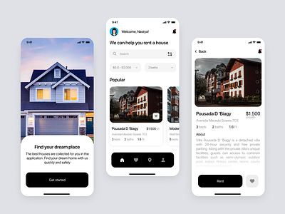 Mobile app | Rent House