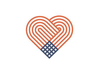 Flag Heart 4th of july america americana blue flag geometric heart icon nationalism pattern red white