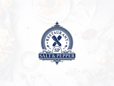 Salt & pepper brand design food graphic design logo visual design