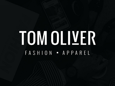 Tom Oliver apparel fashion graphic design logo visual design