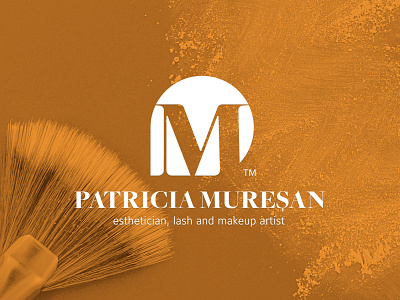 Patricia Mureșan beauty branding graphic design logo makeup visual design