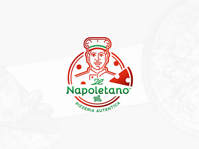 Il Napoletano branding graphic design logo pizza social media visual design website