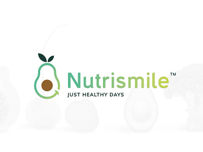 Nutrismile branding graphic design logo nutrition social media visual design