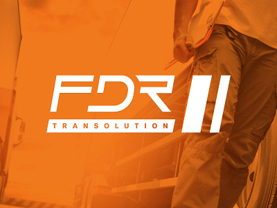 FDR branding graphic design logo stationery transolution transport trucks visual design