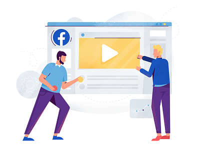 Facebook Ads ads character data drawing face facebook facebook ads flat icon illustration interface man marketing spot illustration team teamwork texture ui ux vector