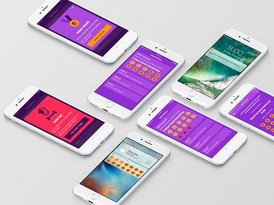 Composition Shenanigans app branding colour icon illustration interaction portfolio ui ux