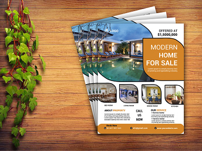 Realestate Corporate Flyer Template