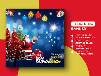 Christmas Social Media Post Template