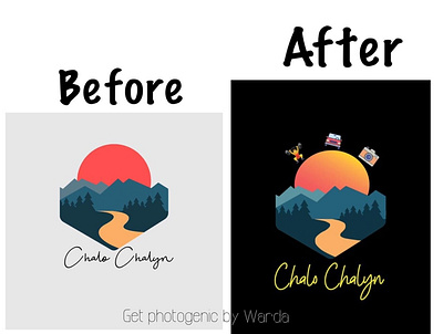 Changing in Logo app branding design flyers graphic design icon illustration logo ui vector