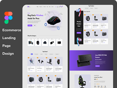 Ecommerce Home Page