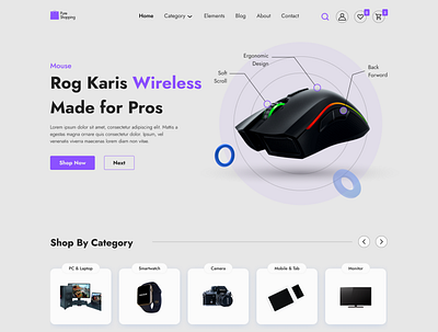 Ecommerce Home Page ecommerce ecommerce design ecommerce ui home page shop