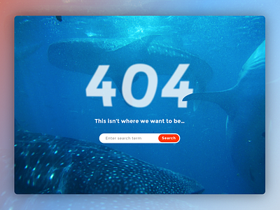 Daily Ui #8 – 404 Page (cont.)