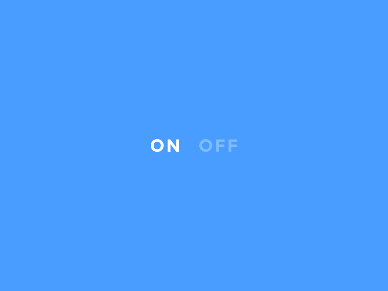 Daily UI #15 – On Off Button button daily design digital product ui user interface ux website