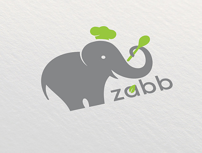 zabb restaurant graphic design logo logo design minimal modern