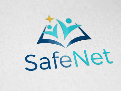 Safe net design education education logo graphic design illustration logo logo design minimal