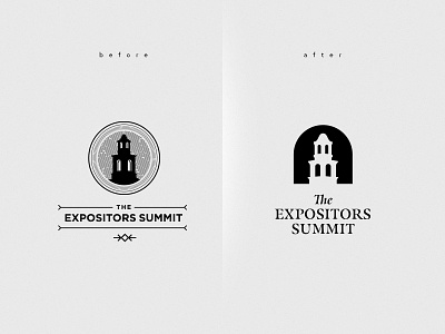 Expositors Summit Rebrand - Final badge blue crest design e emblem family gold leaf monogram nature plant royal seal shield summit typography year